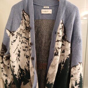 Rare Abercrombie & Fitch Oversized Cardigan